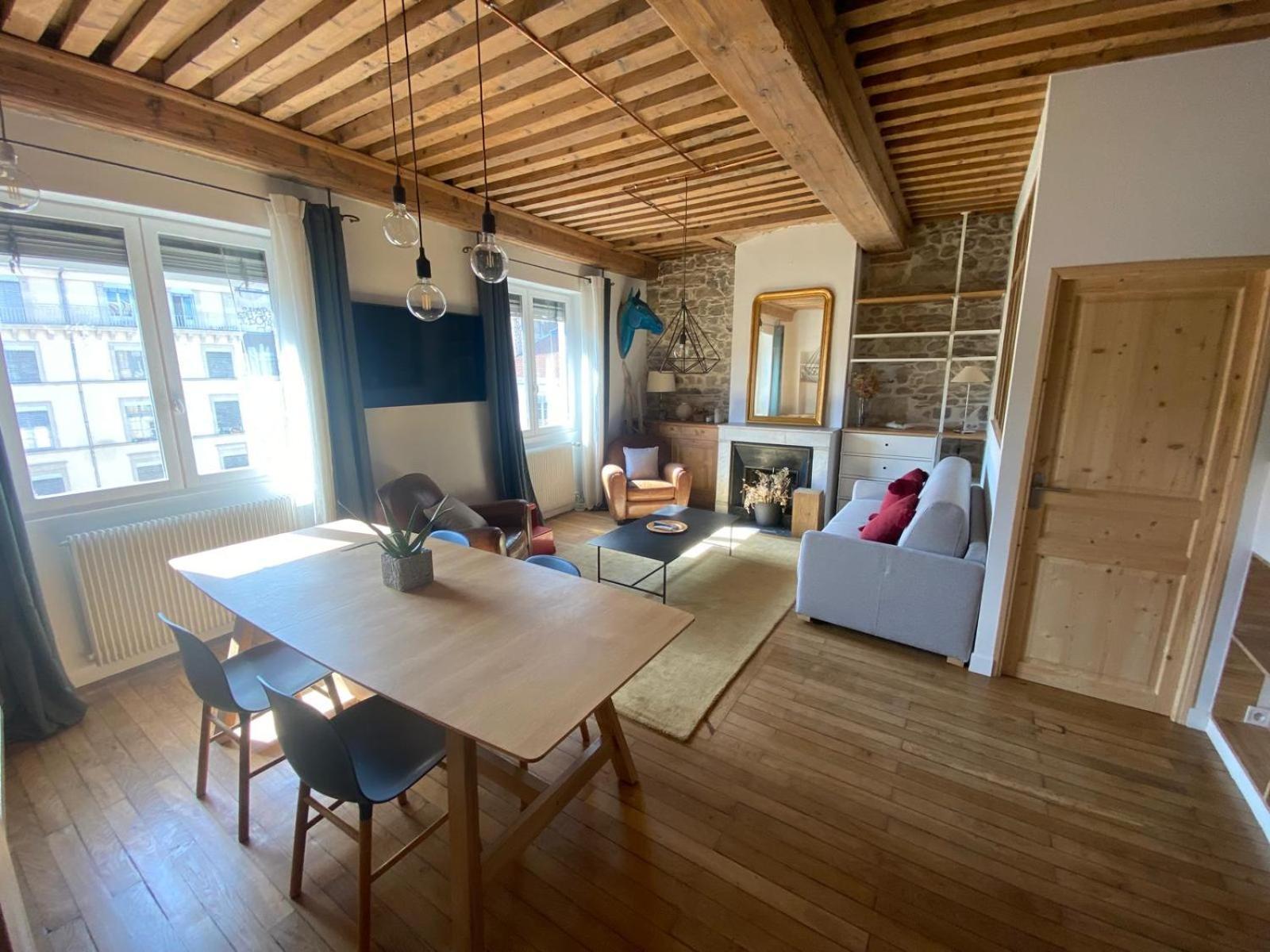 Appartement T3 Hyper Centre De Lyon, Super Vue Fourviere Eksteriør billede