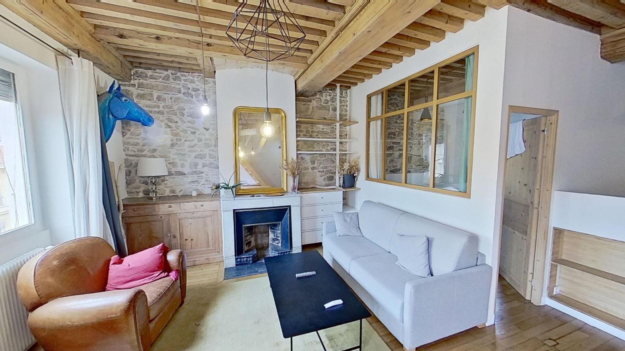 Appartement T3 Hyper Centre De Lyon, Super Vue Fourviere Eksteriør billede