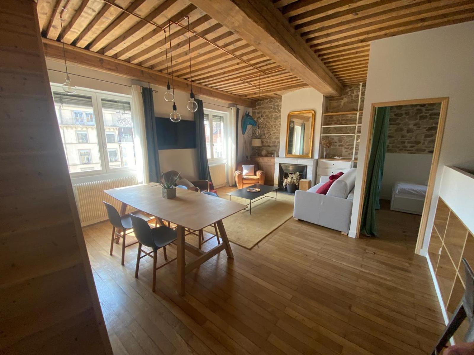 Appartement T3 Hyper Centre De Lyon, Super Vue Fourviere Eksteriør billede