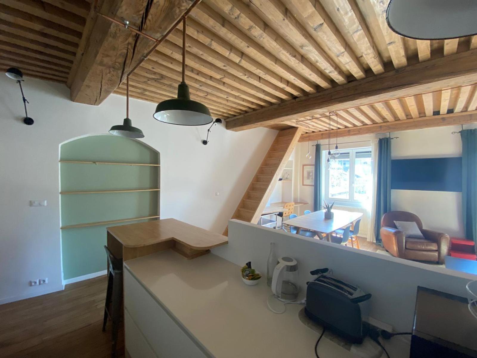 Appartement T3 Hyper Centre De Lyon, Super Vue Fourviere Eksteriør billede