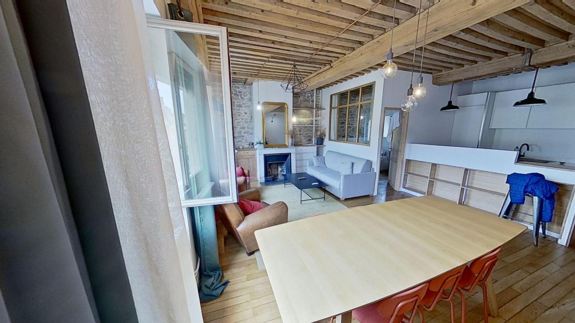 Appartement T3 Hyper Centre De Lyon, Super Vue Fourviere Eksteriør billede