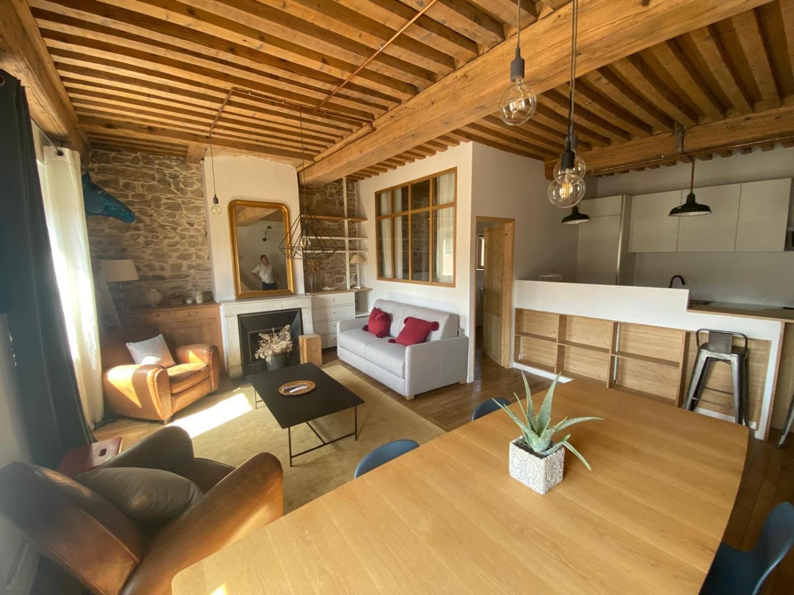 Appartement T3 Hyper Centre De Lyon, Super Vue Fourviere Eksteriør billede
